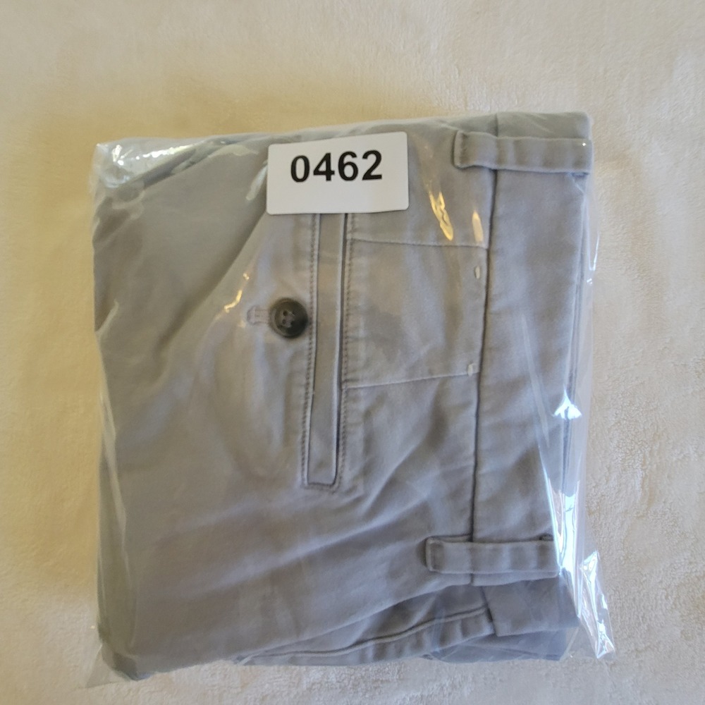Hawker Rye Chino Pants Mens 34x32‎ Grey Slim Fit Stretch Cotton Twill Trousers - Picture 11 of 11